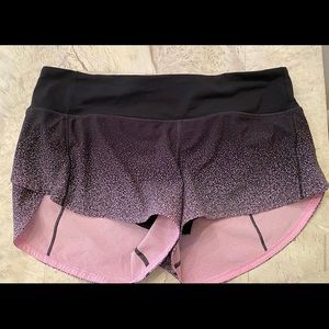 Speed Up Lululemon shorts!!!